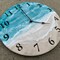 Beach Clock Without Shells, Coastal Boho Chic Nautical Shore Decor Home House Gift Retired Ocean Lover Mom Grandma Aunt Sister New Jersey product 8